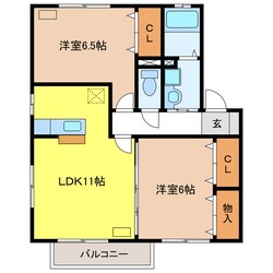 casa･Lの物件間取画像